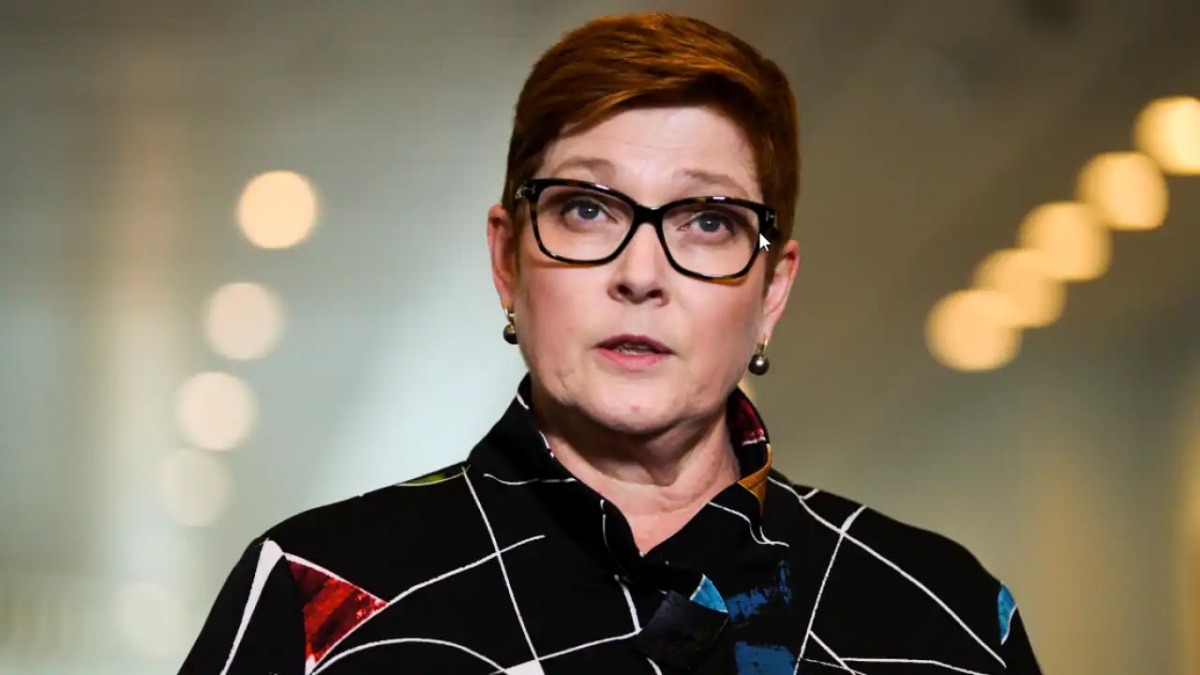Ngoại trưởng Australia Marise Payne cho biết Solomon cam kết không cho Trung Quốc đặt căn cứ quân sự. Ảnh: AAP.