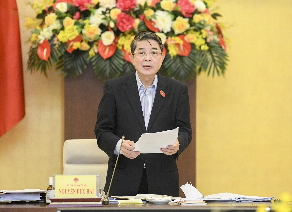 Phó Chủ tịch Quốc hội Nguyễn Đức Hải - Trưởng Đoàn giám sát “Việc thực hiện chính sách, pháp luật về công tác quy hoạch kể từ khi Luật Quy hoạch có hiệu lực thi hành”