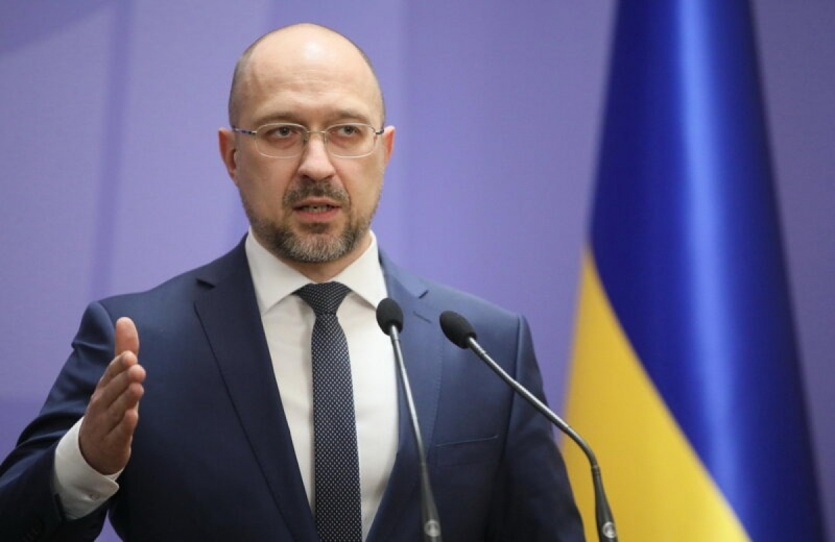 Thủ tướng Ukraine Denis Shmygal. Ảnh: Getty Images