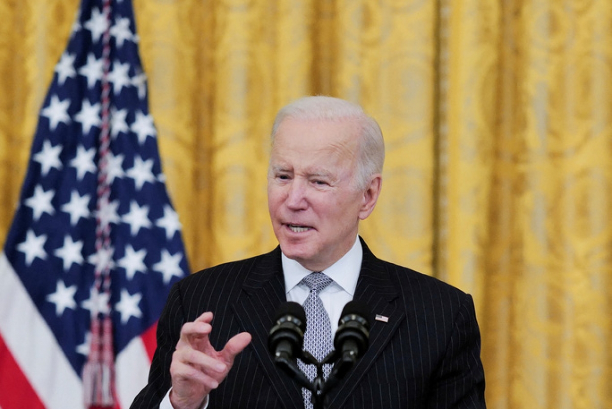 Tổng thống Mỹ Joe Biden. Ảnh: Reuters