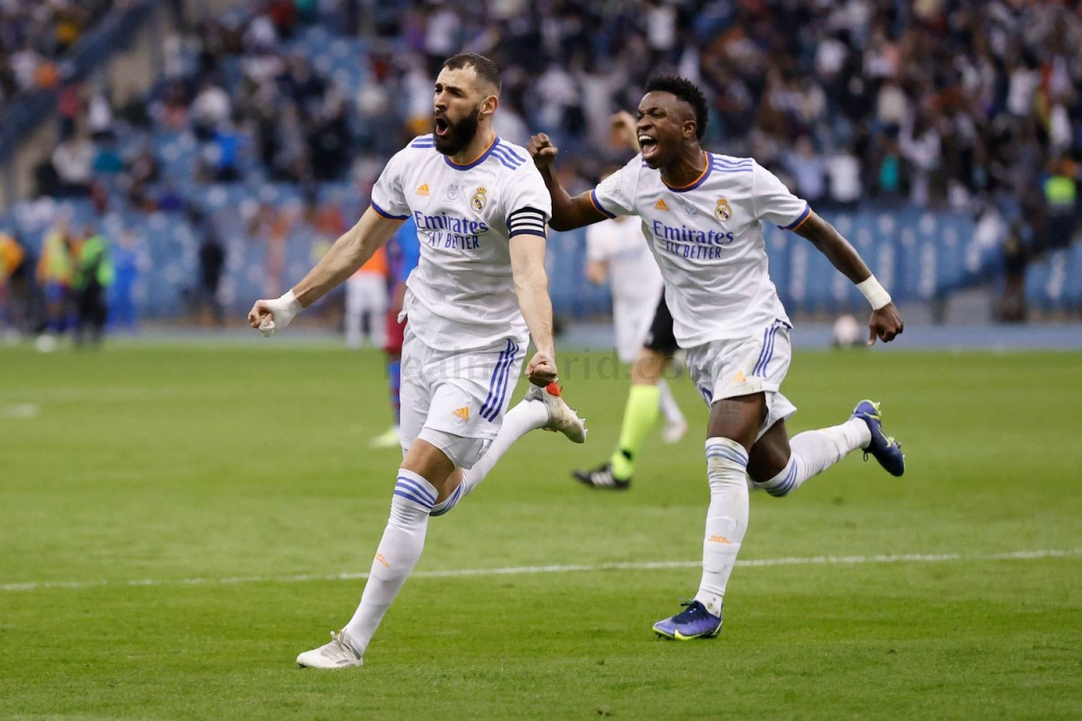 Real Madrid sẽ vô địch La Liga mùa giải 2021/2022 sớm 4 vòng đấu nếu có điểm trước Espanyol tối nay. (Ảnh: Real Madrid).