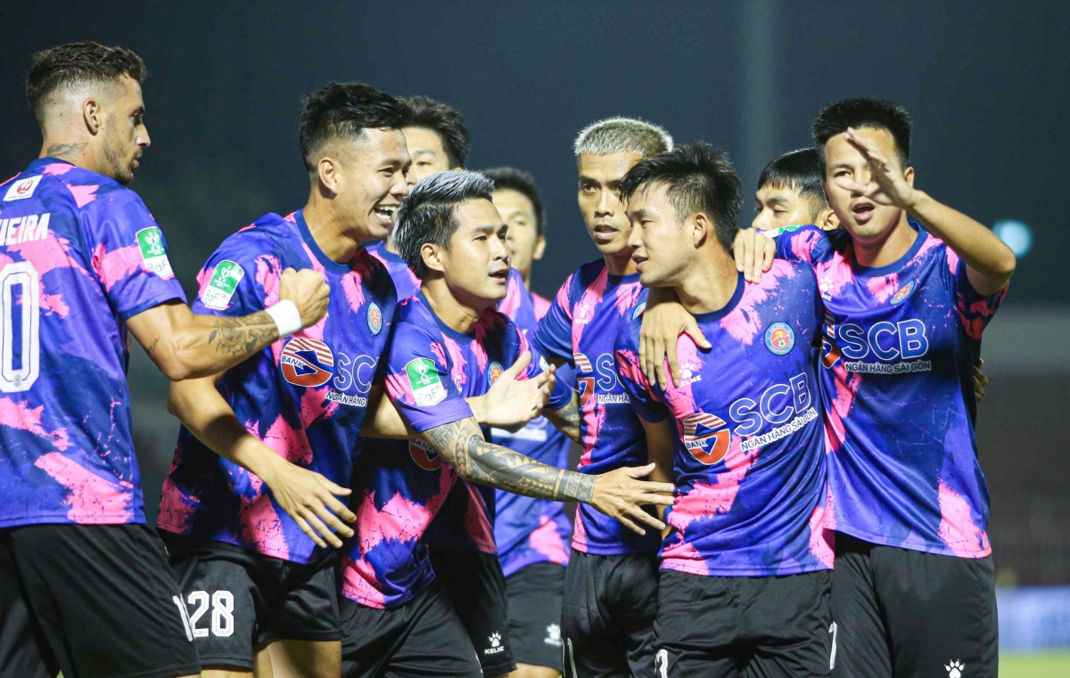 Sài Gòn FC vượt qua TP.HCM sau loạt sút luân lưu. (Ảnh: VPF)