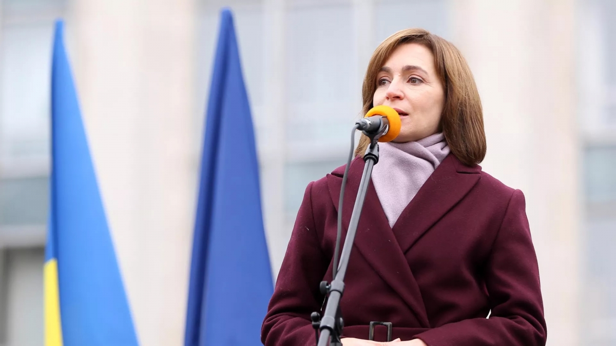Tổng thống Moldova Maya Sandu. Ảnh: Sputnik