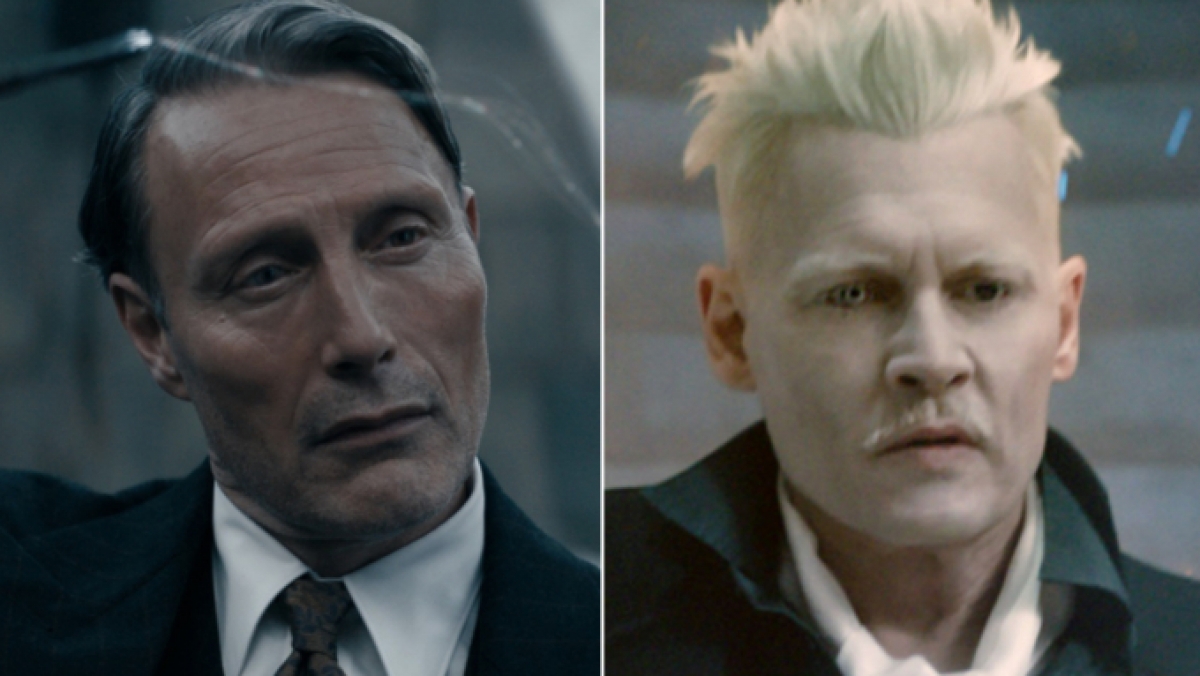 Cùng đàm nhận vai diễn Grindelwald nhưng Mads Mikkelsen mê hoặc người xem bằng diễn xuất tinh tế, lột tả sự nham hiểm của gã phù thuỷ phản diện.