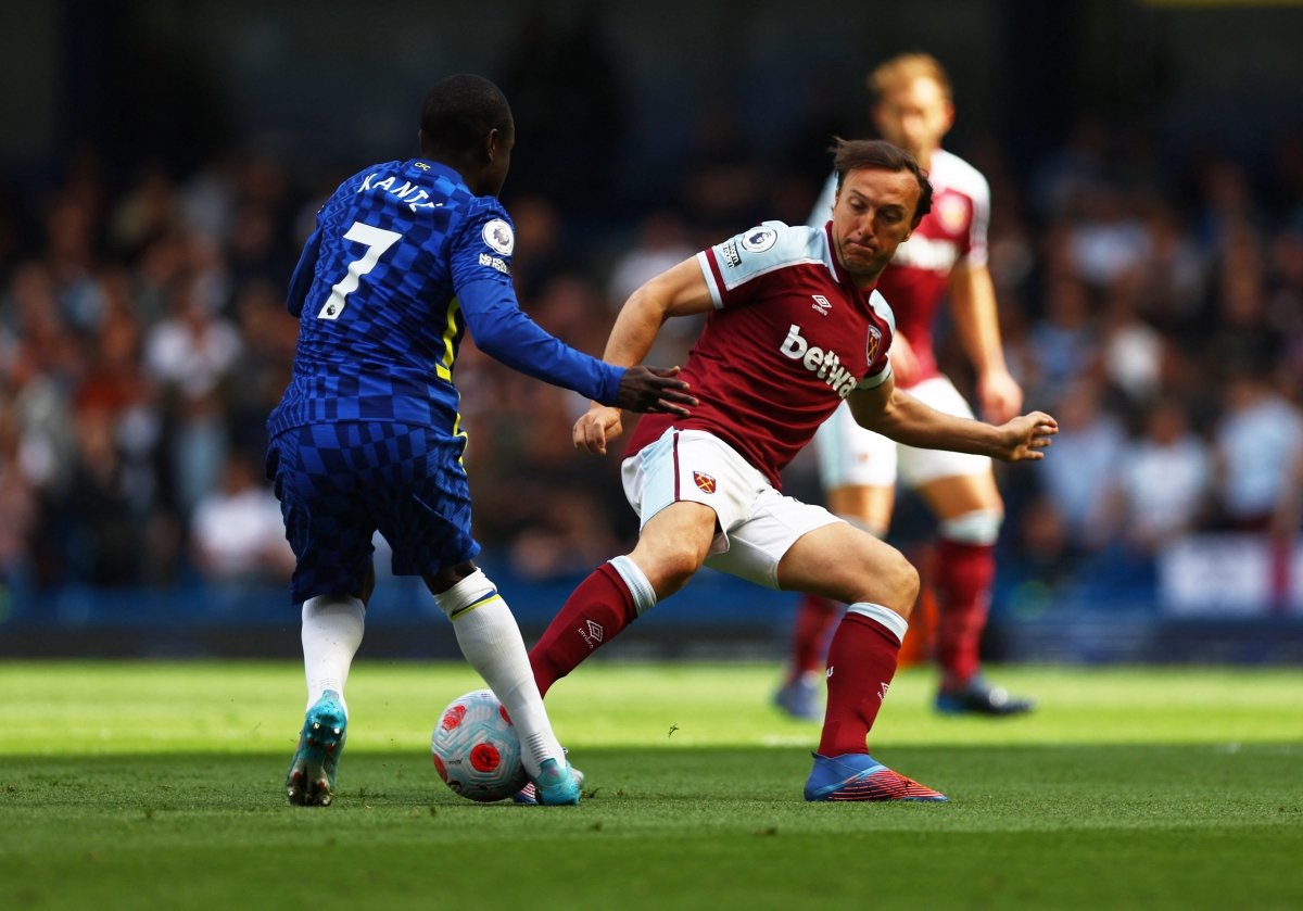 West Ham chỉ tung ra sân đội hình dự bị. (Ảnh: Reuters).