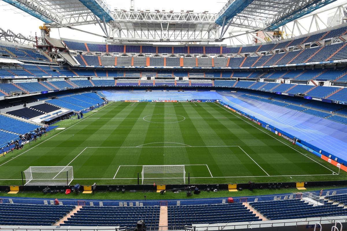 Real Madrid có lợi thế khi được đá trên sân nhà (Ảnh: UEFA).