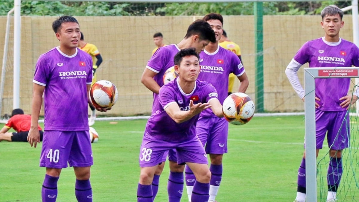 U23 Việt Nam được bổ sung thêm 7 cầu thủ chỉ trong 3 ngày qua. Quân số của đội lúc này đã là 39 người. (Ảnh: VFF).