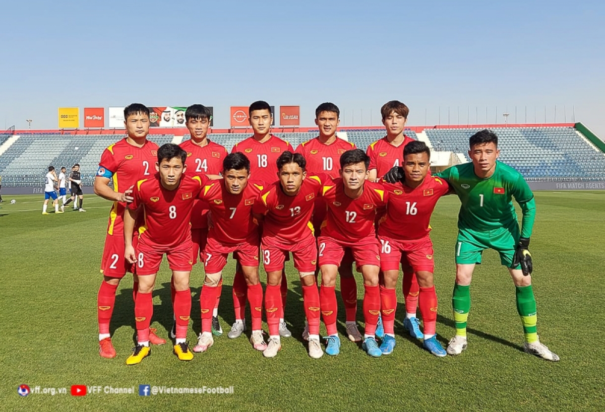U23 Việt Nam sẽ đá giao hữu với U20 Hàn Quốc lúc 19h00 tối nay. (Ảnh: VFF)