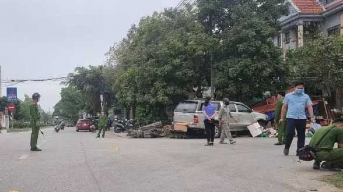 Hiện trường vụ tai nạn