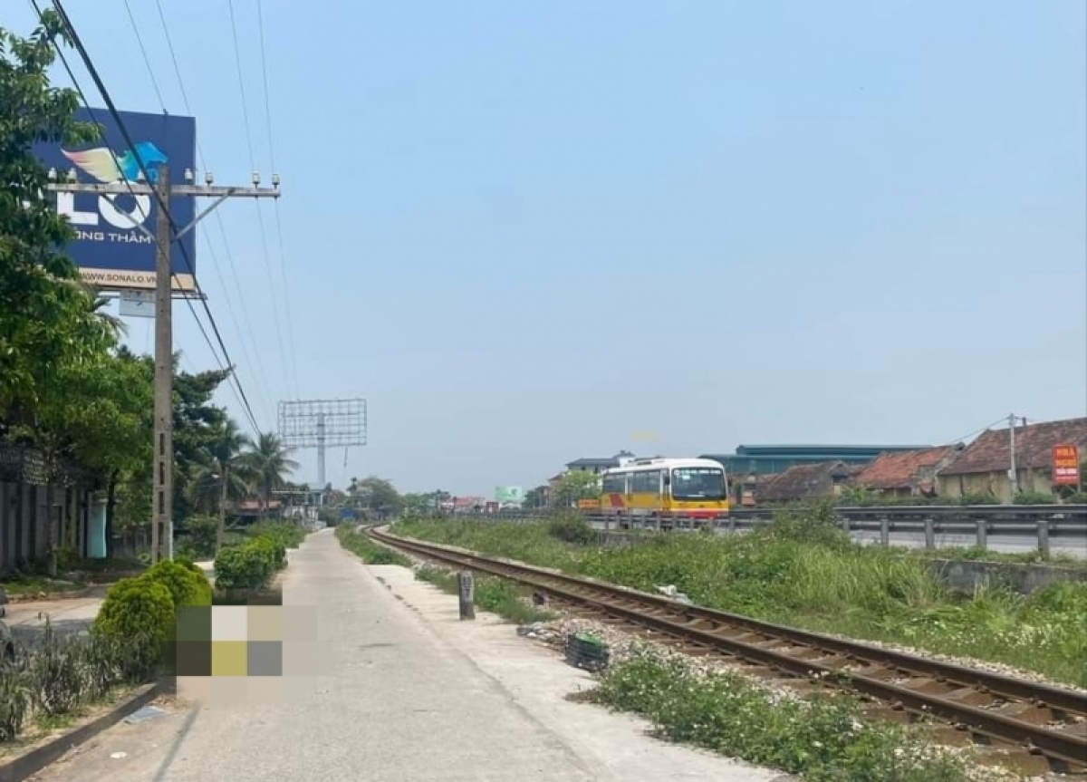 Khu vực xảy ra tai nạn.