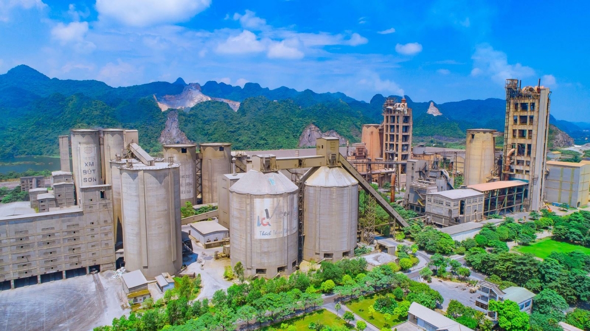 Nhà máy xi măng VICEM Bút Sơn tại tỉnh Hà Nam.
