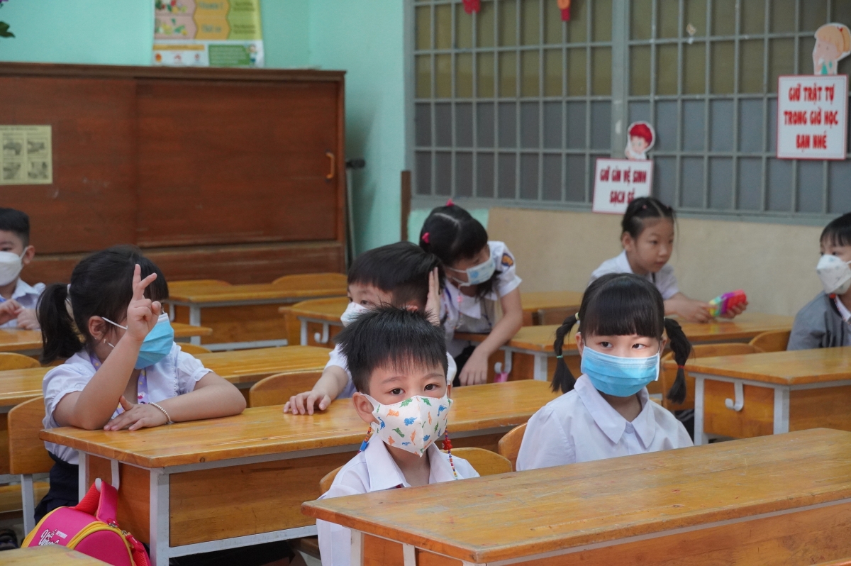 Học sinh lớp 1 tại TP.HCM