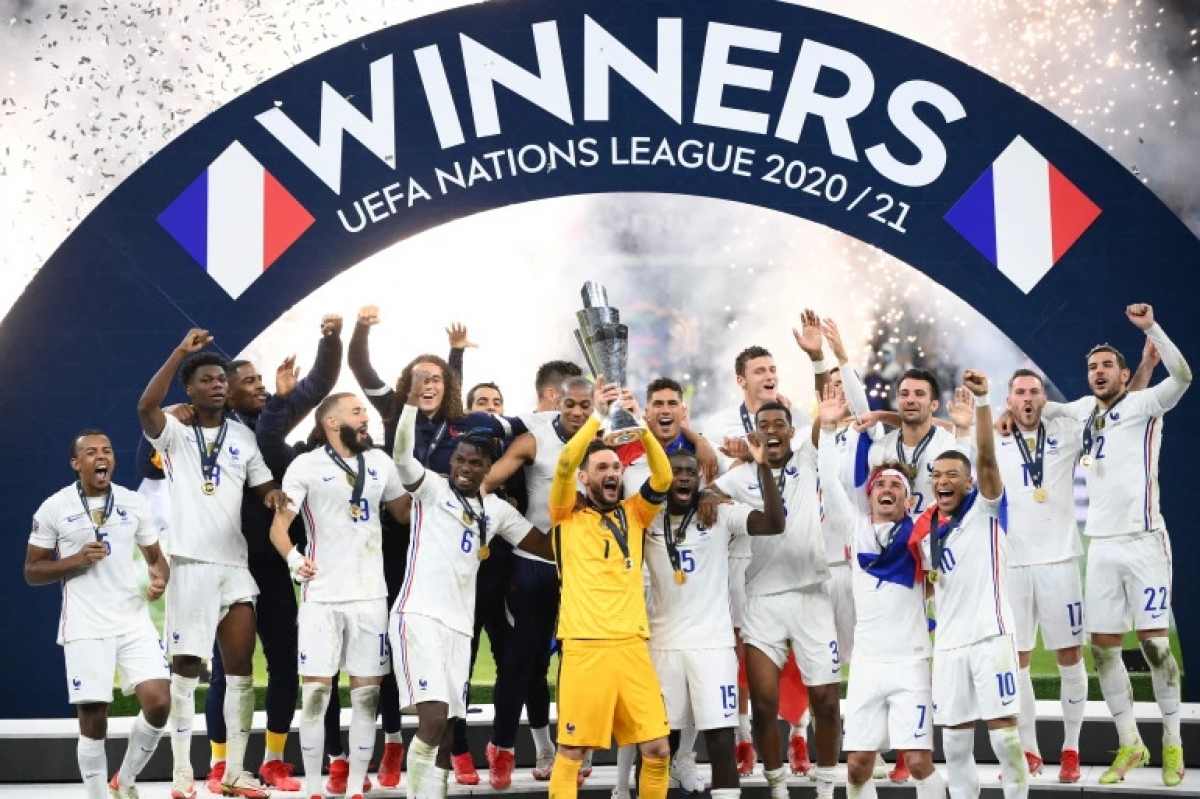 Đội đang là ĐKVĐ của Nations League 2022/2023 là ĐT Pháp. (Ảnh: Getty).