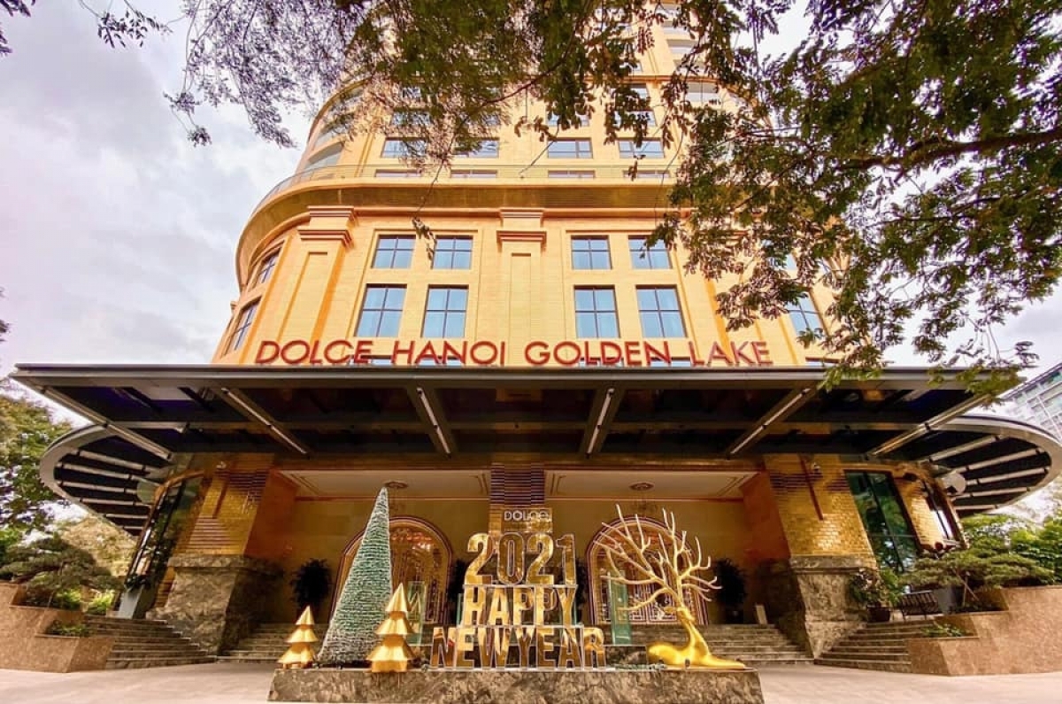 Khách sạn Dolce Hanoi Golden Lake, 1 trong những địa điểm tiếp đón các đoàn thể thao quốc tế.