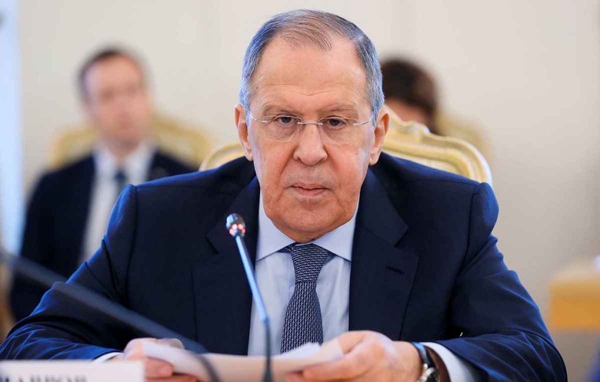 Bộ trưởng Ngoại giao Nga Sergey Lavrov. Ảnh: TASS