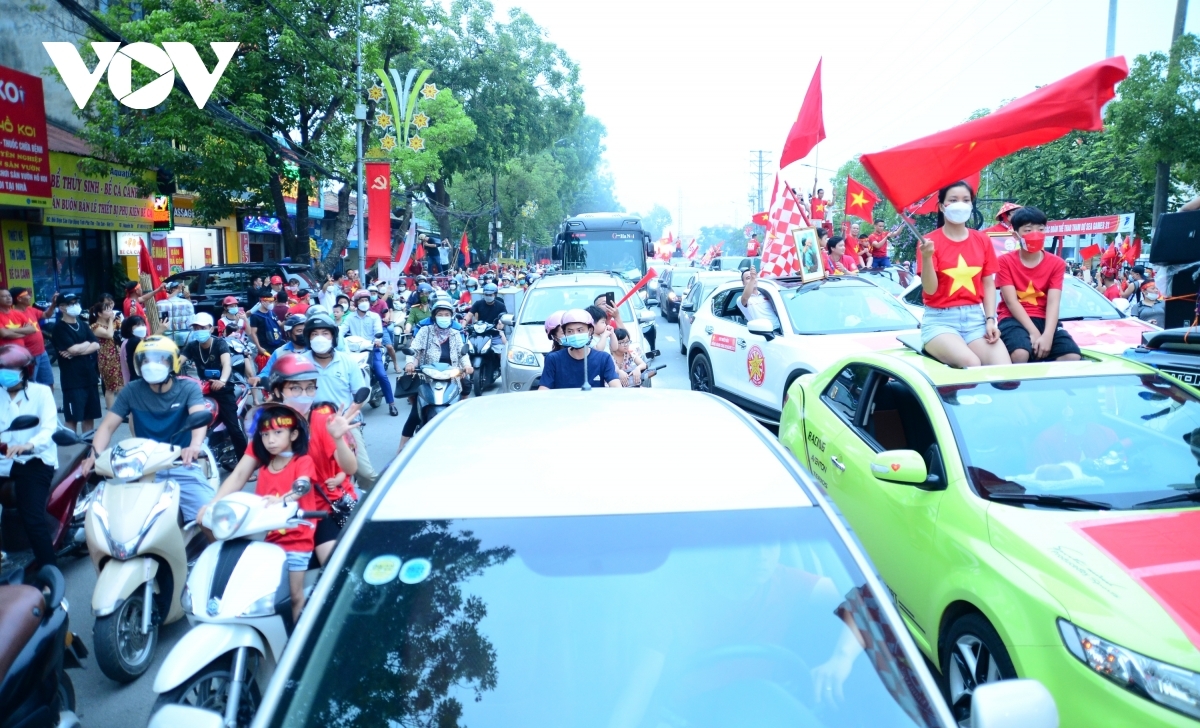 TP. Việt Trì thu hút du khách trong những ngày có trận đấu của U23 Việt Nam. Ảnh: Dương Thuật/VOV.VN