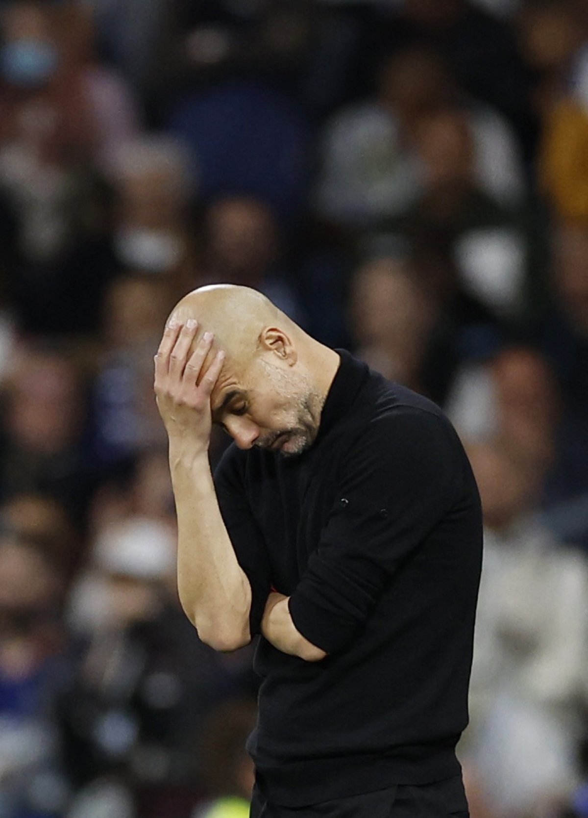 Đội bóng của HLV Pep Guardiola đang gặp bế tắc (Ảnh: Reuters).