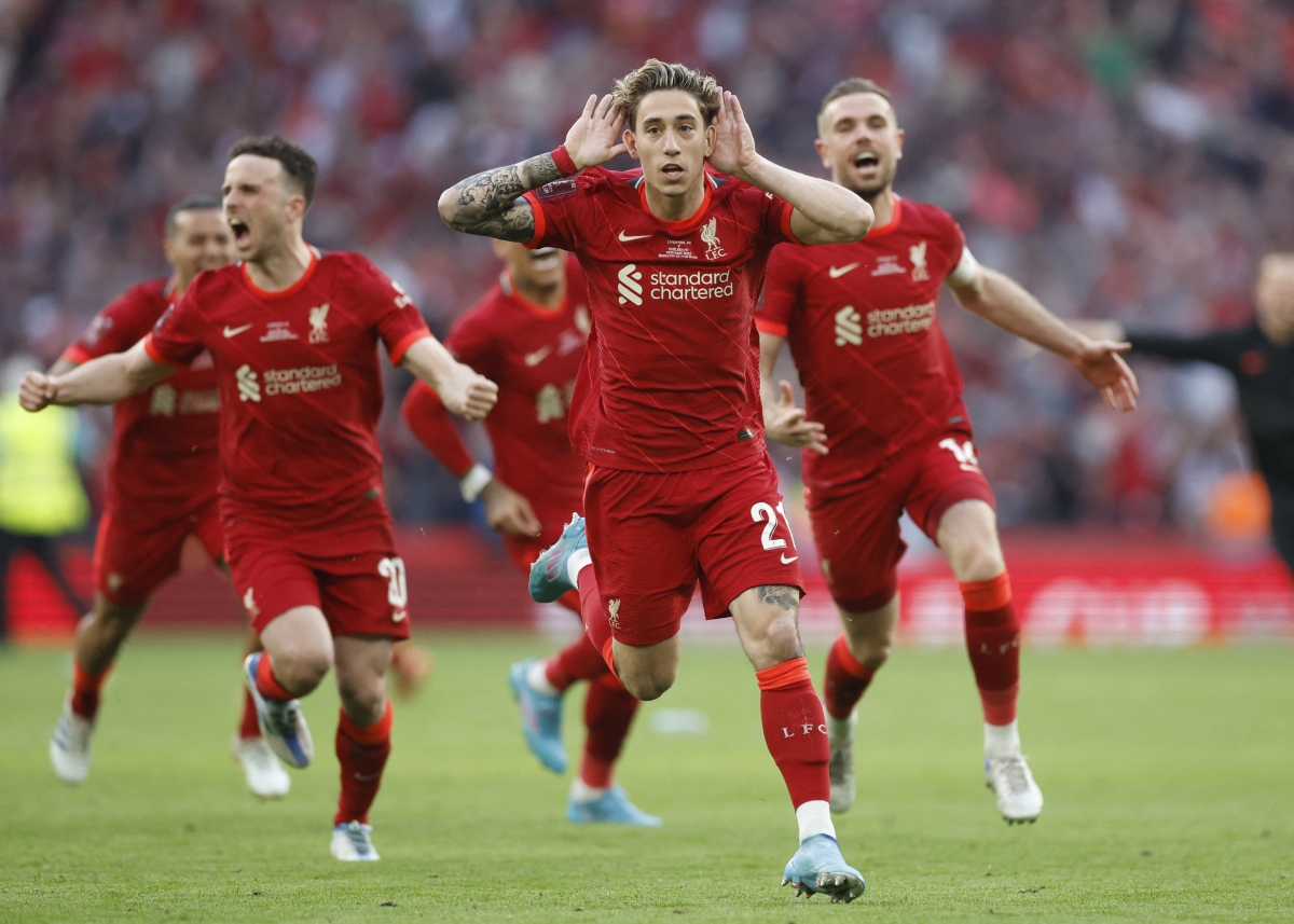 Kostas Tsimikas mang về chiến thắng cho Liverpool. (Ảnh: Reuters)