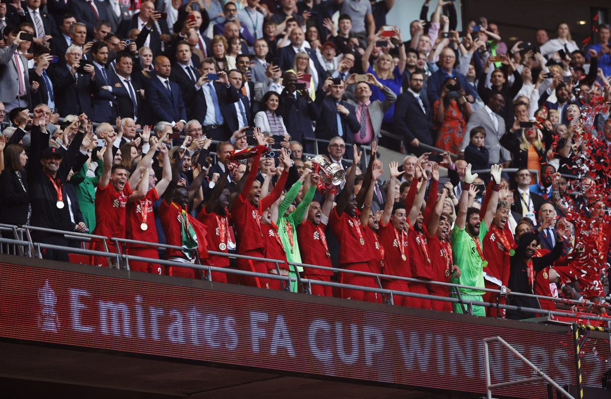 Liverpool vô địch FA Cup 2021/2022. (Ảnh: Reuters)
