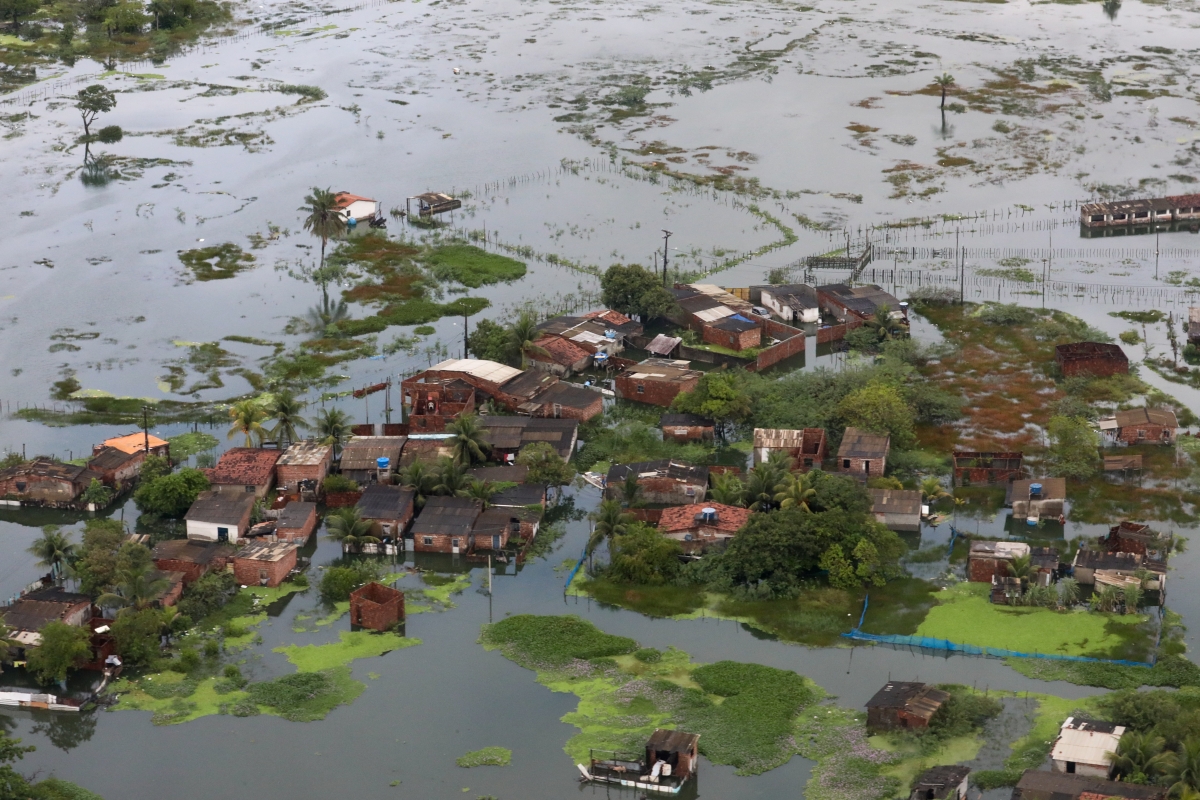 Lũ lụt ở Recife, Brazil. Nguồn: Reuters
