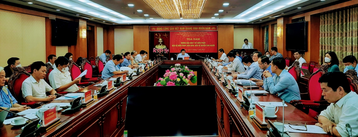 Toàn cảnh buổi tọa đàm.