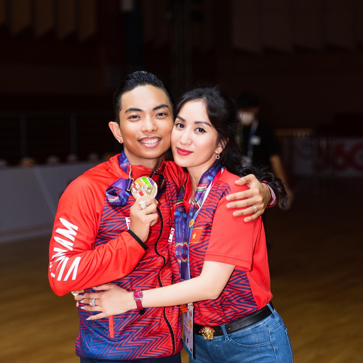 Phan Hiển mang về 3 tấm HCV tại nội dung Dancesport ở SEA Games 31.