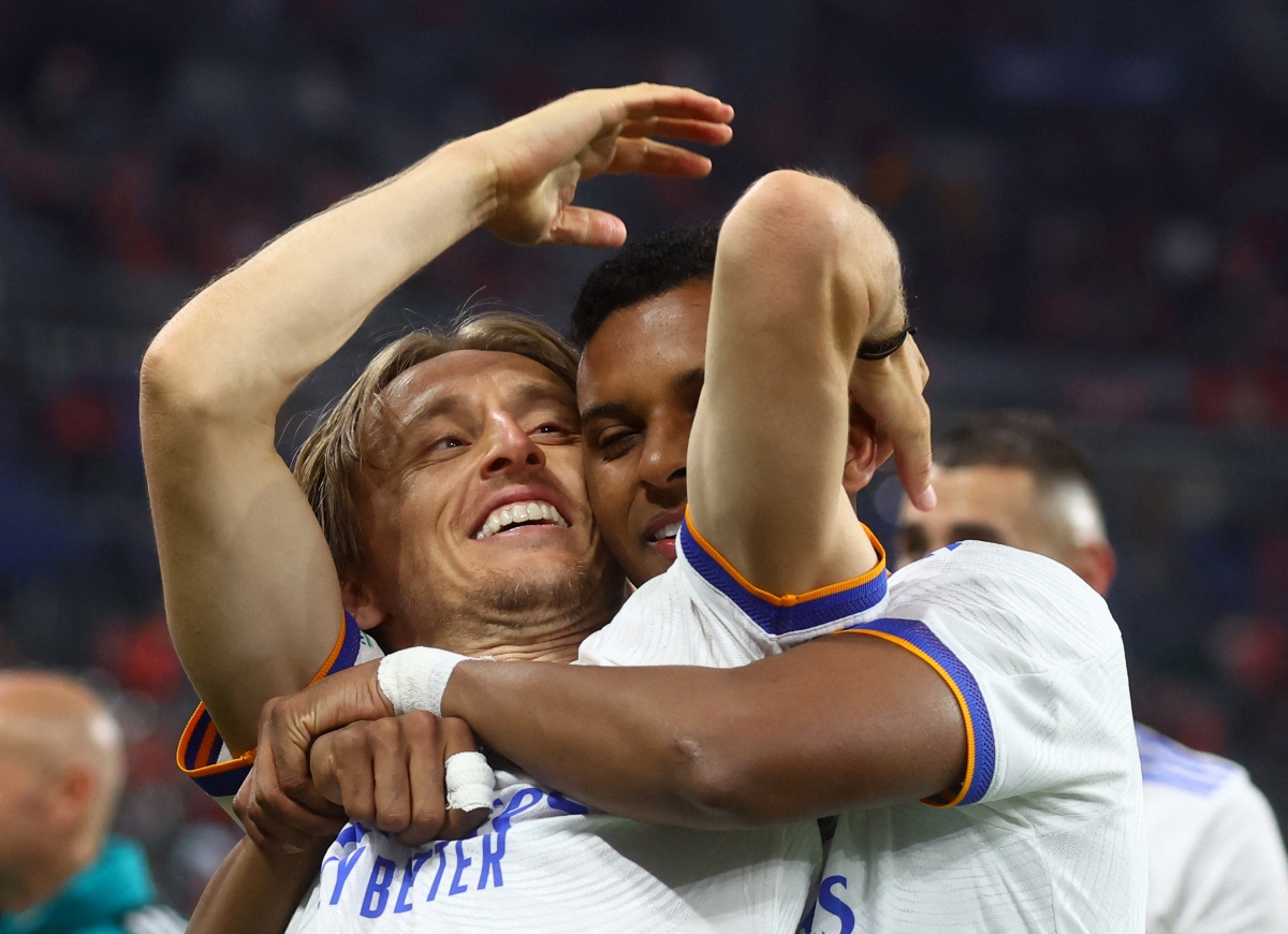 Đội hình của Real Madrid đang trong giai đoạn chuyển giao thế hệ (Ảnh: Reuters).