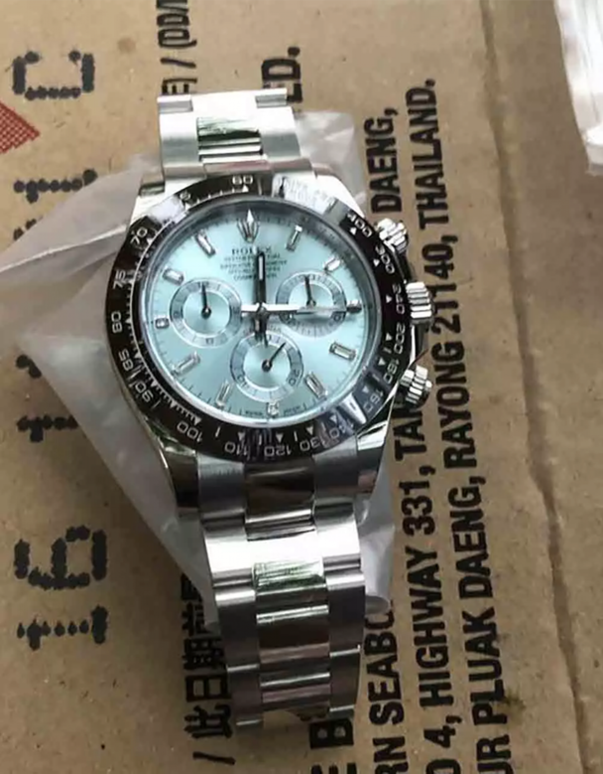 Chiếc đồng hồ hàng hiệu Rolex Daytona trị giá khoảng 2 tỷ đồng mà Lã Kỳ Anh đã tráo của người tình trẻ. Ảnh: CACC