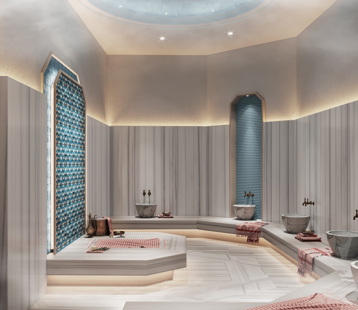 Hệ thống spa chuyên nghiệp của SunBay Park mang đậm văn hóa Chăm đặc sắc.