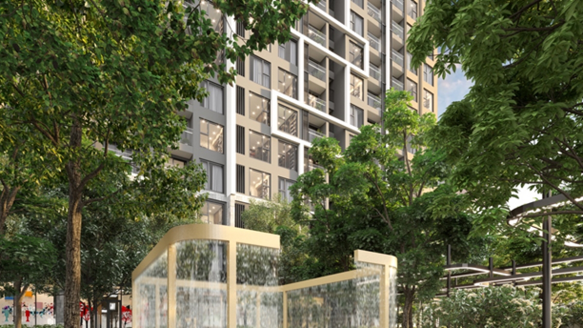 Sân thiền & yoga tại Masteri West Heights là nơi giúp cư dân tĩnh lặng cảm nhận từng hơi thở cuộc sống.