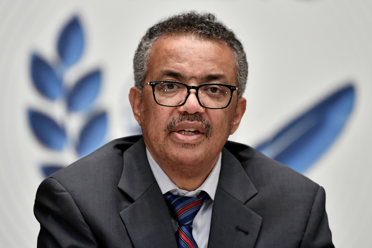 Tổng giám đốc Tổ chức Y tế Thế giới Tedros Adhanom Ghebreyesus. Ảnh: Reuters