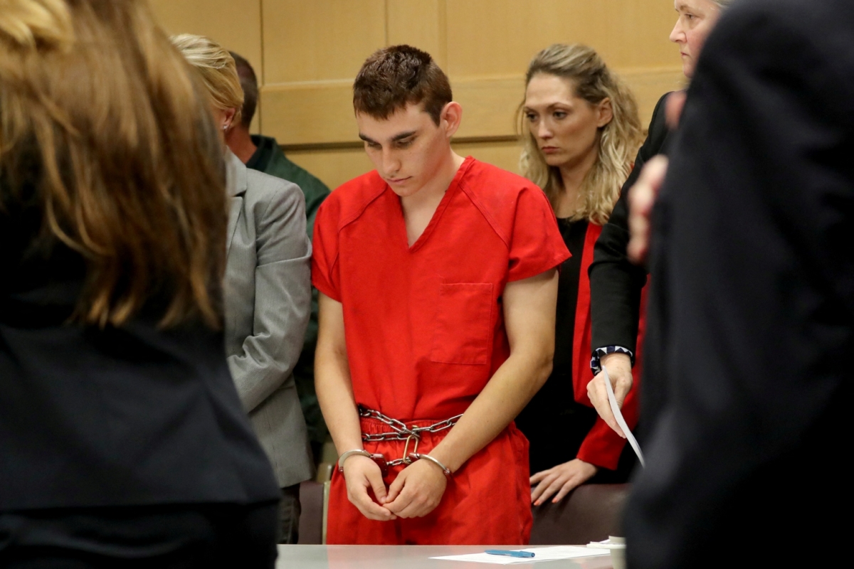 Nicolas de Jesus Cruz ra hầu tòa vào ngày 19/2/2018. Ảnh: Reuters