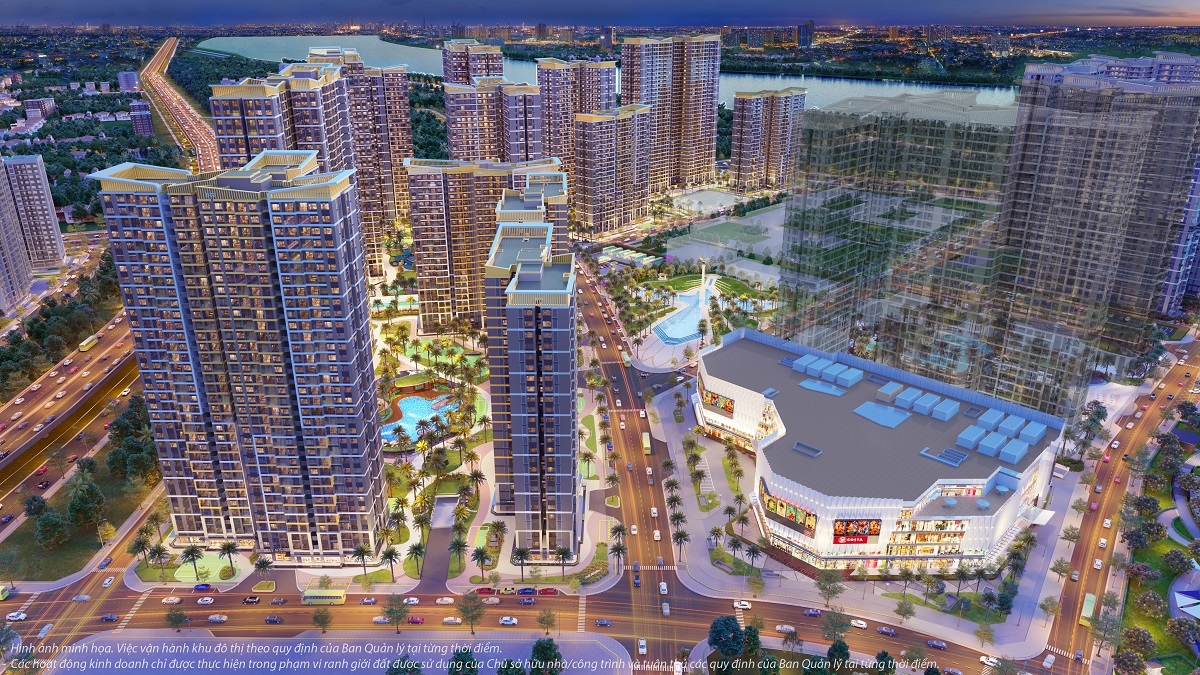 The Beverly Solari nằm tại vị trí chiến lược trong lòng Đại đô thị Vinhomes Grand Park.