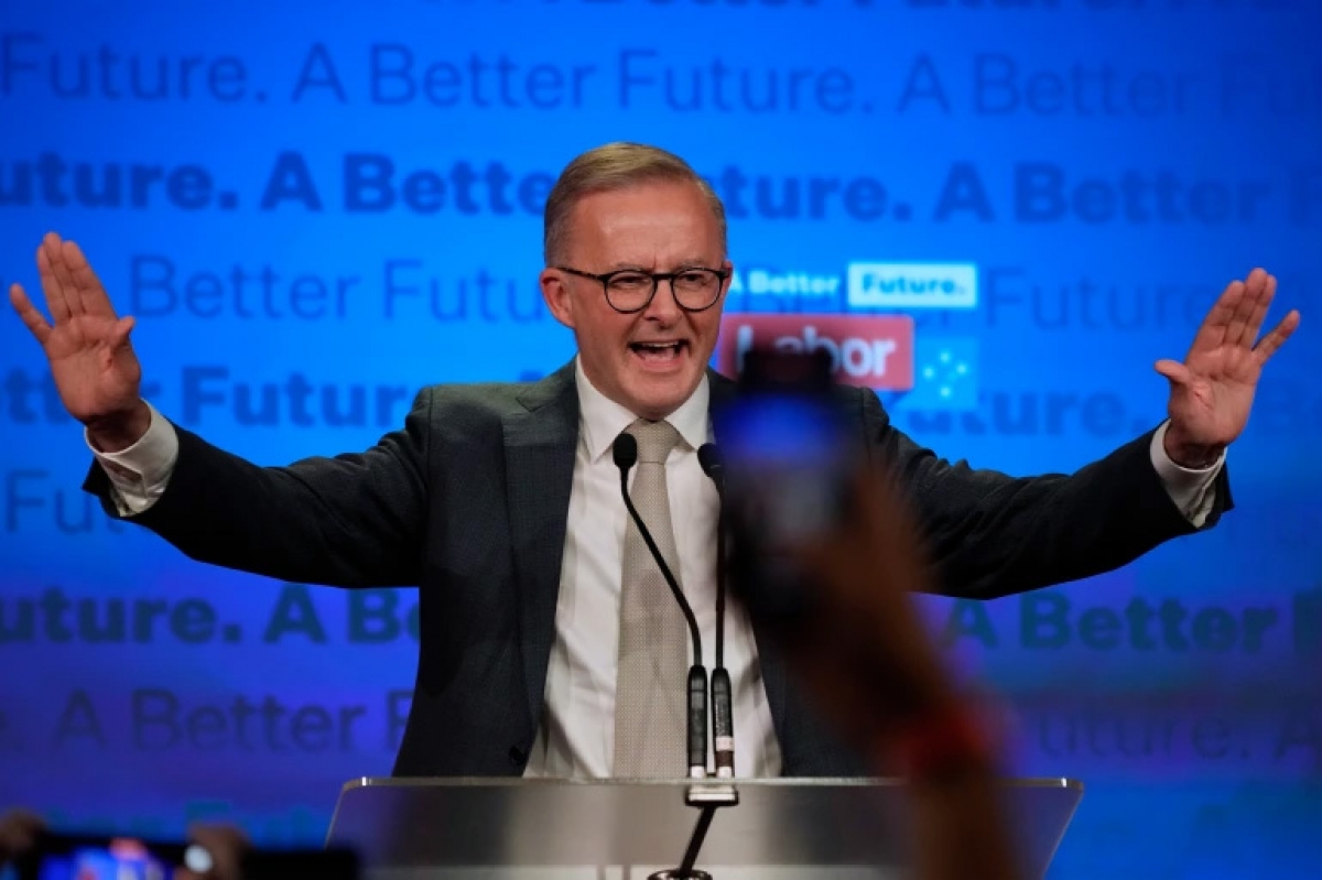 Ông Anthony Albanese. Ảnh: AP