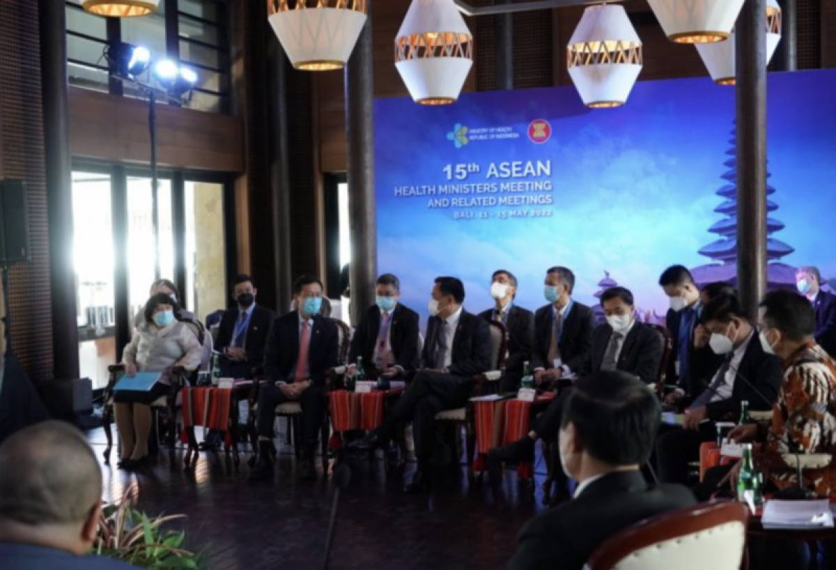 Hội nghị Bộ trưởng Y tế ASEAN lần thứ 15 diễn ra tại Bali, Indonesia từ ngày 11-15/5/2022. Nguồn: Bộ Y tế Indonesia