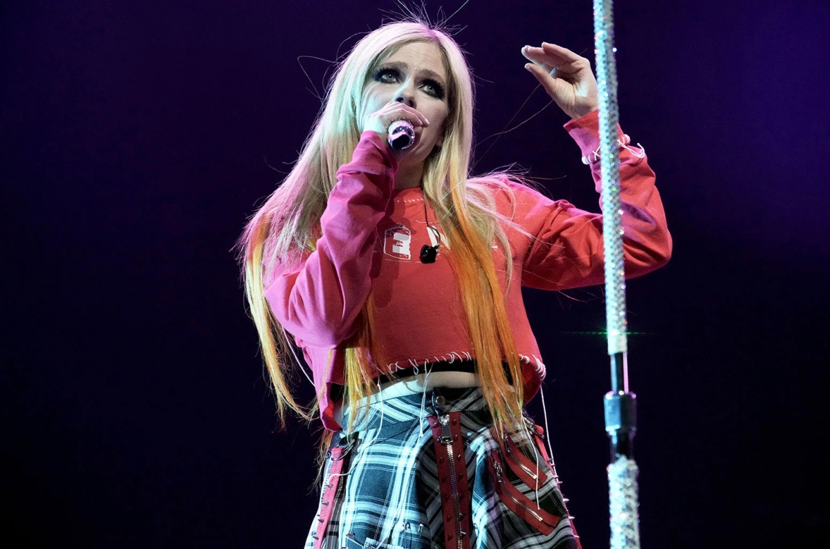 Avril Lavigne biểu diễn tại California, Mỹ. Nguồn: Jeff Kravitz/GI for iHeartRadio