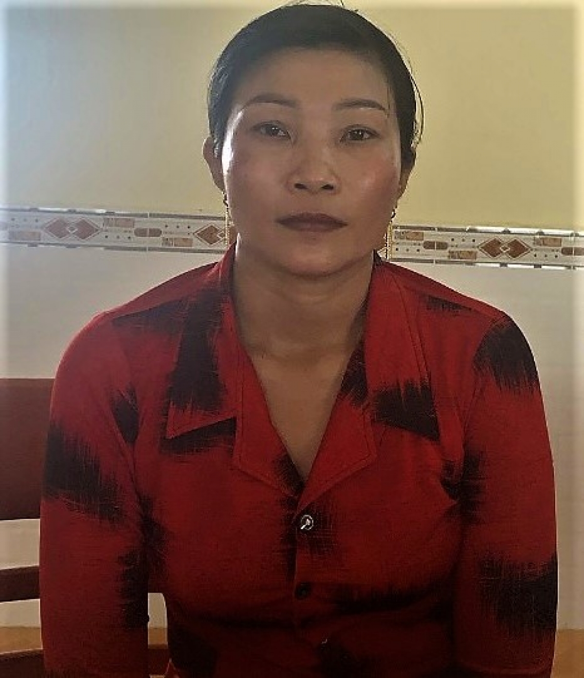 Bị cáo Sơn Thị Hồng.