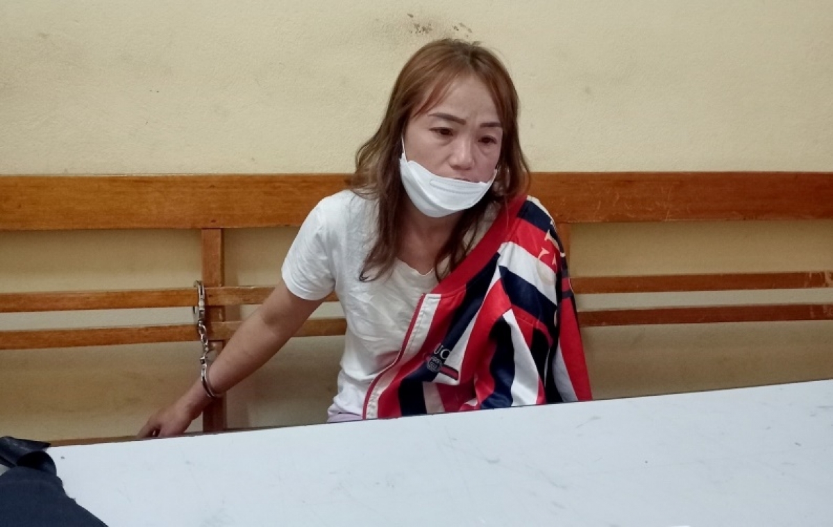 Vì Thị Tiên tại cơ quan điều tra