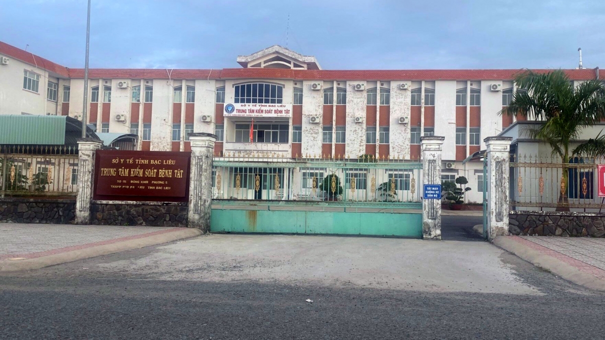 Trung tâm Kiểm soát bệnh tật tỉnh Bạc Liêu