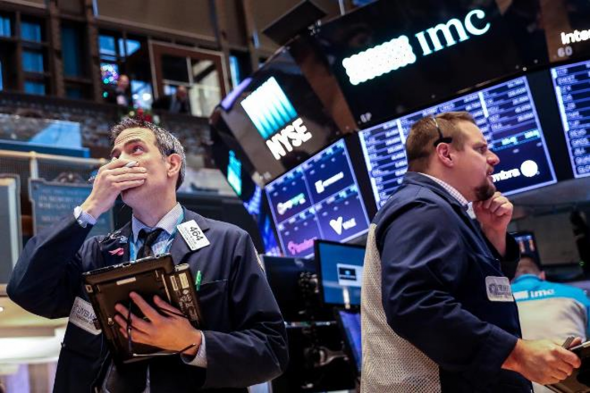 Chỉ số Dow Jones giảm điểm mạnh nhất kể từ tháng 6/2020 (Ảnh minh họa: KT)