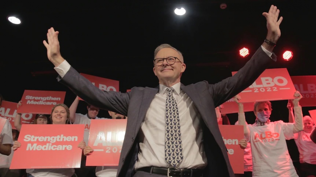 Công đảng của Thủ tướng Anthony Albanese kiểm soát đa số ghế trong Quốc hội Australia.