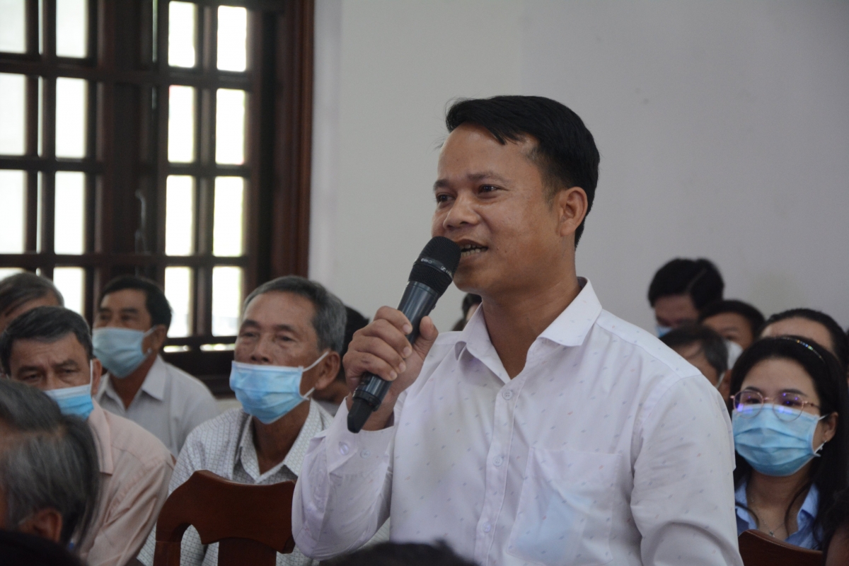 Cử tri xã Hòa Bắc, huyện Hòa Vang đề nghị làm đường gom từ ĐT 601 xuyên qua cao tốc La Sơn - Túy Loan.