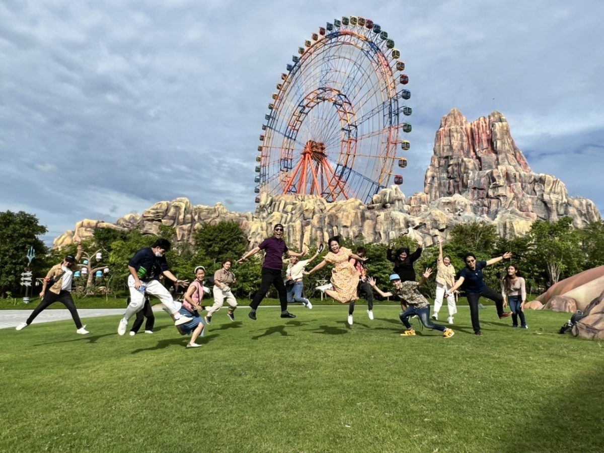 Các điểm đến tại Phú Quốc để lại nhiều ấn tượng với đoàn famtrip. Ảnh: Nguyễn Sơn Thủy