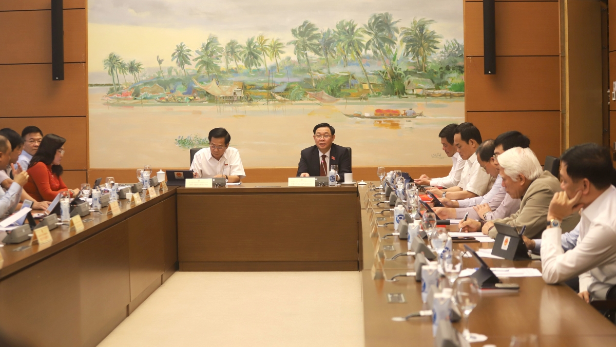 Đại biểu Quốc hội thảo luận tổ chiều 24/5