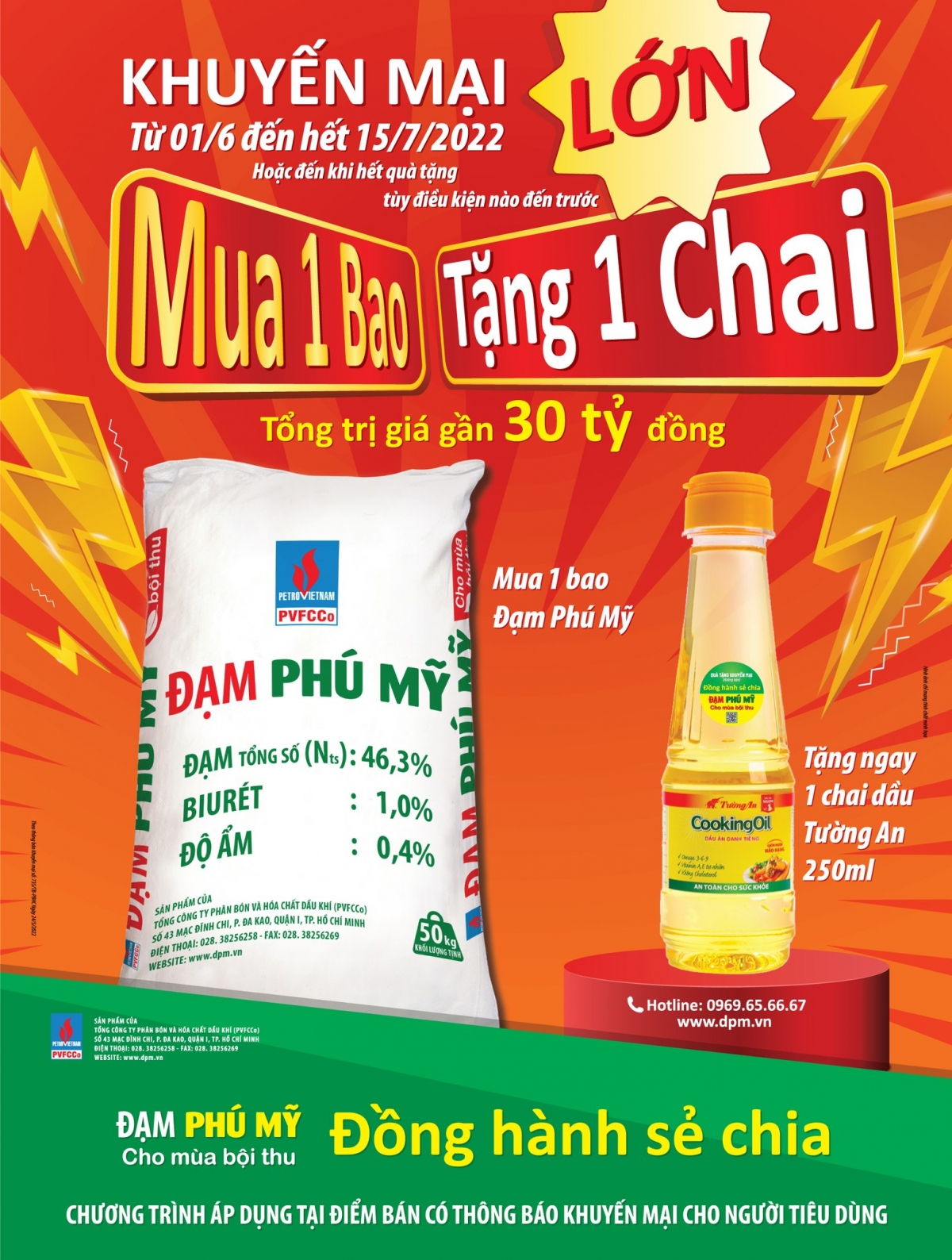 Chương trình “Đạm Phú Mỹ - Đồng hành sẻ chia”