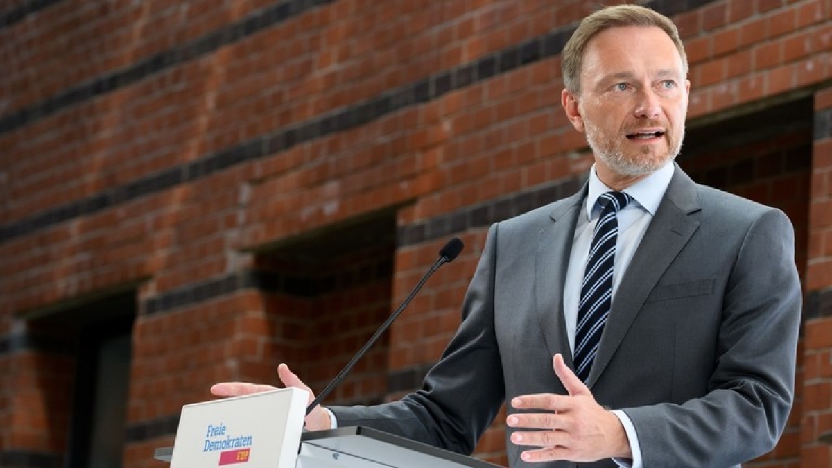 Bộ trưởng Tài chính Đức Christian Lindner. Ảnh: Global Look Press