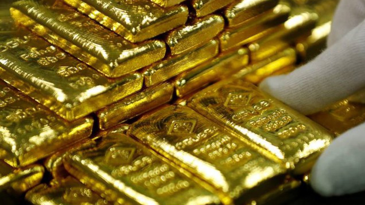 Vàng thế giới tiếp tục xu hướng giảm (Ảnh: KT)