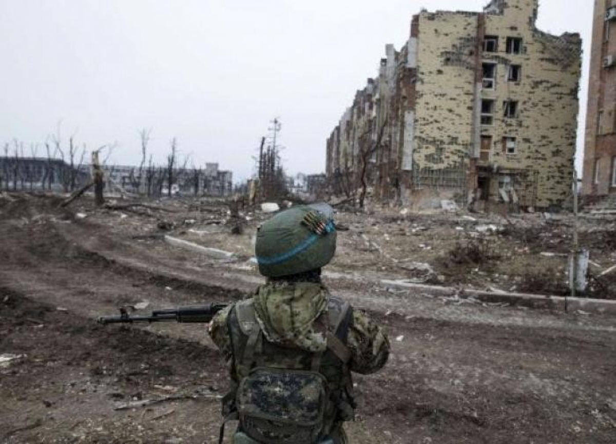 Giao tranh đang diễn ra ác liệt tại Donbass, miền Đông Ukraine. (Ảnh minh họa. Nguồn: Pravda)