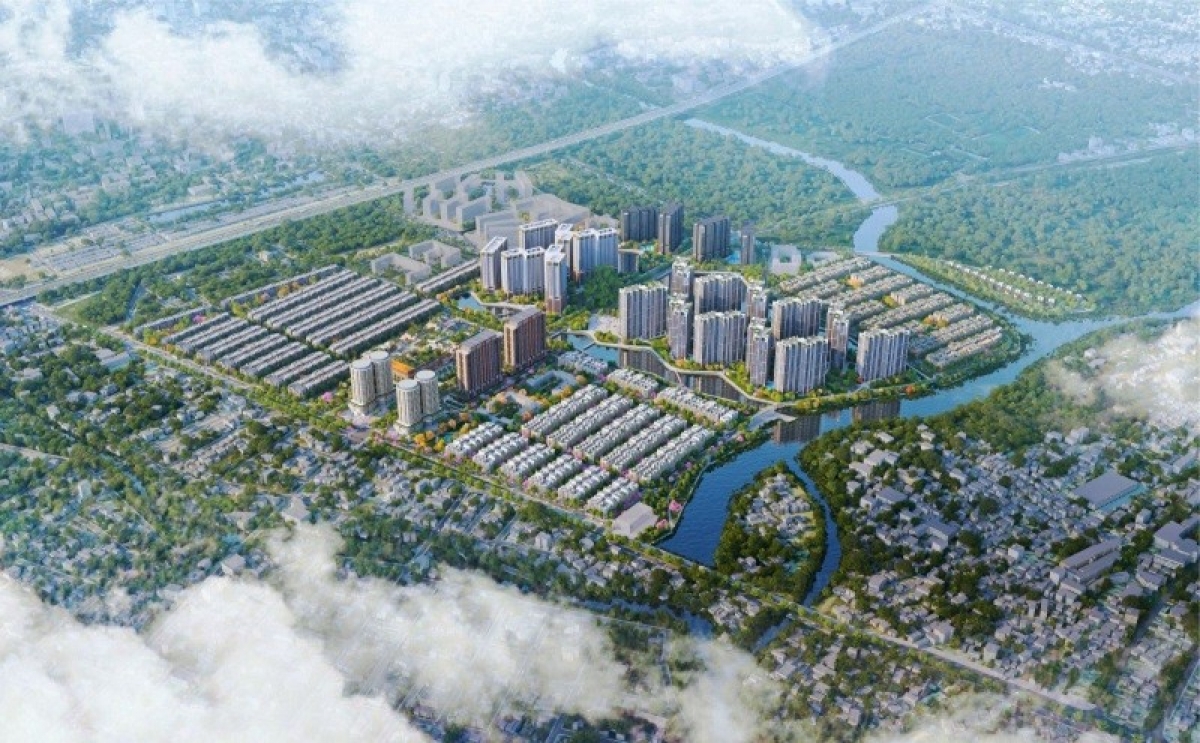 Vị trí vàng tạo lực giúp các sản phẩm khu đô thị The Global City tăng giá trị bền vững.