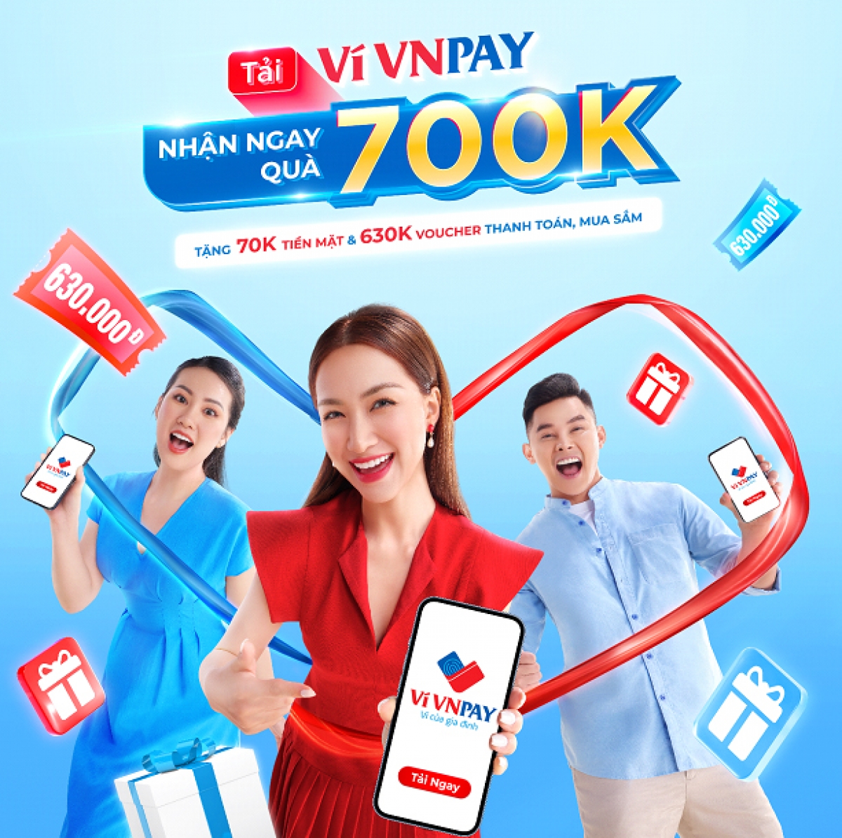 “Tải ví VNPAY – Nhận ngay quà 700.000 đồng” từ 10/05 – 08/07